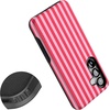 image:imageCasely Galaxy S25 Plus Case  Sweet Jam  Purple Gingham  Bold Protective Design  Compatible with MagSafePerfect Stripes  Pink Stripes