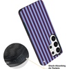 image:imageCasely Galaxy S25 Plus Case  Sweet Jam  Purple Gingham  Bold Protective Design  Compatible with MagSafePerfect Stripes  Purple  Blue Stripes