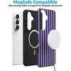 image:imageCasely Galaxy S25 Plus Case  Sweet Jam  Purple Gingham  Bold Protective Design  Compatible with MagSafePerfect Stripes  Purple  Blue Stripes