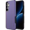 image:imageCasely Galaxy S25 Plus Case  Sweet Jam  Purple Gingham  Bold Protective Design  Compatible with MagSafePerfect Stripes  Purple  Blue Stripes