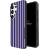 image:imageCasely Galaxy S25 Plus Case  Sweet Jam  Purple Gingham  Bold Protective Design  Compatible with MagSafePerfect Stripes  Purple  Blue Stripes