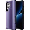 image:imageCasely Galaxy S25 Plus Case  Sweet Jam  Purple Gingham  Bold Protective Design  Compatible with MagSafePerfect Stripes  Purple  Blue Stripes