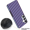 image:imageCasely Galaxy S25 Plus Case  Sweet Jam  Purple Gingham  Bold Protective Design  Compatible with MagSafePerfect Stripes  Purple  Blue Stripes