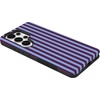 image:imageCasely Galaxy S25 Plus Case  Sweet Jam  Purple Gingham  Bold Protective Design  Compatible with MagSafePerfect Stripes  Purple  Blue Stripes