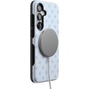 image:imageCasely Galaxy S25 Plus Case  Sweet Jam  Purple Gingham  Bold Protective Design  Compatible with MagSafeSpotted in SoHo  Light Blue Polka Dot