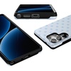 image:imageCasely Galaxy S25 Plus Case  Sweet Jam  Purple Gingham  Bold Protective Design  Compatible with MagSafeSpotted in SoHo  Light Blue Polka Dot