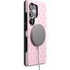 image:imageCasely Galaxy S25 Plus Case  Sweet Jam  Purple Gingham  Bold Protective Design  Compatible with MagSafeSpotted in SoHo  Pink Polka Dot