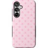 image:imageCasely Galaxy S25 Plus Case  Sweet Jam  Purple Gingham  Bold Protective Design  Compatible with MagSafeSpotted in SoHo  Pink Polka Dot