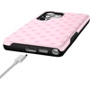image:imageCasely Galaxy S25 Plus Case  Sweet Jam  Purple Gingham  Bold Protective Design  Compatible with MagSafeSpotted in SoHo  Pink Polka Dot