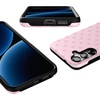 image:imageCasely Galaxy S25 Plus Case  Sweet Jam  Purple Gingham  Bold Protective Design  Compatible with MagSafeSpotted in SoHo  Pink Polka Dot