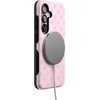 image:imageCasely Galaxy S25 Plus Case  Sweet Jam  Purple Gingham  Bold Protective Design  Compatible with MagSafeSpotted in SoHo  Pink Polka Dot