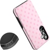 image:imageCasely Galaxy S25 Plus Case  Sweet Jam  Purple Gingham  Bold Protective Design  Compatible with MagSafeSpotted in SoHo  Pink Polka Dot