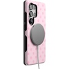 image:imageCasely Galaxy S25 Plus Case  Sweet Jam  Purple Gingham  Bold Protective Design  Compatible with MagSafeSpotted in SoHo  Pink Polka Dot