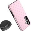 image:imageCasely Galaxy S25 Plus Case  Sweet Jam  Purple Gingham  Bold Protective Design  Compatible with MagSafeSpotted in SoHo  Pink Polka Dot