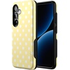 image:imageCasely Galaxy S25 Plus Case  Sweet Jam  Purple Gingham  Bold Protective Design  Compatible with MagSafeSpotted in SoHo  Yellow Polka Dot
