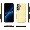 image:imageCasely Galaxy S25 Plus Case  Sweet Jam  Purple Gingham  Bold Protective Design  Compatible with MagSafeSpotted in SoHo  Yellow Polka Dot