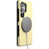image:imageCasely Galaxy S25 Plus Case  Sweet Jam  Purple Gingham  Bold Protective Design  Compatible with MagSafeSpotted in SoHo  Yellow Polka Dot
