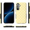 image:imageCasely Galaxy S25 Plus Case  Sweet Jam  Purple Gingham  Bold Protective Design  Compatible with MagSafeSpotted in SoHo  Yellow Polka Dot