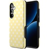 image:imageCasely Galaxy S25 Plus Case  Sweet Jam  Purple Gingham  Bold Protective Design  Compatible with MagSafeSpotted in SoHo  Yellow Polka Dot
