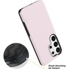 image:imageCasely Galaxy S25 Plus Case  Sweet Jam  Purple Gingham  Bold Protective Design  Compatible with MagSafeStripes and the City  Light Pink Pinstripe