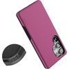image:imageCasely Galaxy S25 Plus Case  Sweet Jam  Purple Gingham  Bold Protective Design  Compatible with MagSafeStripes and the City  Pink  Purple Pinstripe