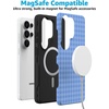 image:imageCasely Galaxy S25 Plus Case  Sweet Jam  Purple Gingham  Bold Protective Design  Compatible with MagSafeSweet Jam  Blue Gingham