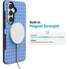 image:imageCasely Galaxy S25 Plus Case  Sweet Jam  Purple Gingham  Bold Protective Design  Compatible with MagSafeSweet Jam  Blue Gingham
