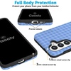 image:imageCasely Galaxy S25 Plus Case  Sweet Jam  Purple Gingham  Bold Protective Design  Compatible with MagSafeSweet Jam  Blue Gingham