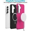image:imageCasely Galaxy S25 Plus Case  Sweet Jam  Purple Gingham  Bold Protective Design  Compatible with MagSafeSweet Jam  Hot Pink Gingham