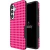 image:imageCasely Galaxy S25 Plus Case  Sweet Jam  Purple Gingham  Bold Protective Design  Compatible with MagSafeSweet Jam  Hot Pink Gingham