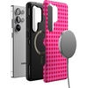 image:imageCasely Galaxy S25 Plus Case  Sweet Jam  Purple Gingham  Bold Protective Design  Compatible with MagSafeSweet Jam  Hot Pink Gingham