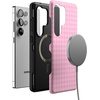 image:imageCasely Galaxy S25 Plus Case  Sweet Jam  Purple Gingham  Bold Protective Design  Compatible with MagSafeSweet Jam  Light Pink Gingham
