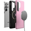 image:imageCasely Galaxy S25 Plus Case  Sweet Jam  Purple Gingham  Bold Protective Design  Compatible with MagSafeSweet Jam  Light Pink Gingham