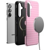 image:imageCasely Galaxy S25 Plus Case  Sweet Jam  Purple Gingham  Bold Protective Design  Compatible with MagSafeSweet Jam  Light Pink Gingham