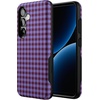 image:imageCasely Galaxy S25 Plus Case  Sweet Jam  Purple Gingham  Bold Protective Design  Compatible with MagSafeSweet Jam  Purple Gingham