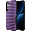 image:imageCasely Galaxy S25 Plus Case  Sweet Jam  Purple Gingham  Bold Protective Design  Compatible with MagSafeSweet Jam  Purple Gingham