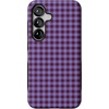 image:imageCasely Galaxy S25 Plus Case  Sweet Jam  Purple Gingham  Bold Protective Design  Compatible with MagSafeSweet Jam  Purple Gingham