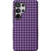 image:imageCasely Galaxy S25 Plus Case  Sweet Jam  Purple Gingham  Bold Protective Design  Compatible with MagSafeSweet Jam  Purple Gingham