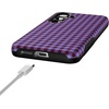 image:imageCasely Galaxy S25 Plus Case  Sweet Jam  Purple Gingham  Bold Protective Design  Compatible with MagSafeSweet Jam  Purple Gingham