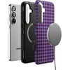 image:imageCasely Galaxy S25 Plus Case  Sweet Jam  Purple Gingham  Bold Protective Design  Compatible with MagSafeSweet Jam  Purple Gingham