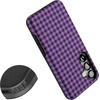 image:imageCasely Galaxy S25 Plus Case  Sweet Jam  Purple Gingham  Bold Protective Design  Compatible with MagSafeSweet Jam  Purple Gingham