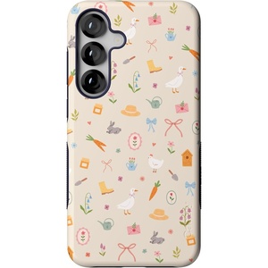 image:imageCasely Galaxy S25 Plus Case  On the Dot  Yellow Polka Dot  Bold Protective Design  Compatible with MagSafeHoppy Garden  Spring Things