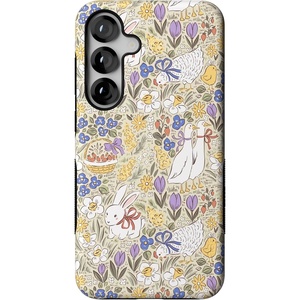 image:imageCasely Galaxy S25 Plus Case  On the Dot  Yellow Polka Dot  Bold Protective Design  Compatible with MagSafeStorybook Stroll  Spring Garden