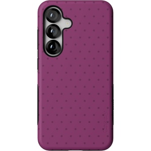 image:imageCasely Galaxy S25 Plus Case  Sweet Jam  Purple Gingham  Bold Protective Design  Compatible with MagSafeOn the Dot  Plum Polka Dot