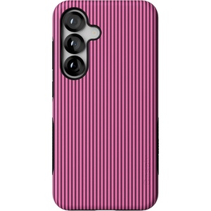 image:imageCasely Galaxy S25 Plus Case  Sweet Jam  Purple Gingham  Bold Protective Design  Compatible with MagSafeStripes and the City  Pink  Purple Pinstripe