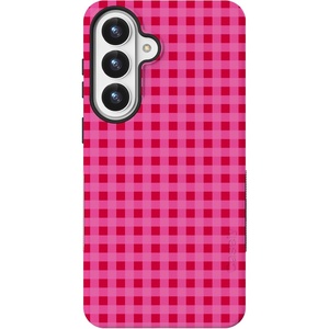 image:imageCasely Galaxy S25 Plus Case  Sweet Jam  Purple Gingham  Bold Protective Design  Compatible with MagSafeSweet Jam  Hot Pink Gingham
