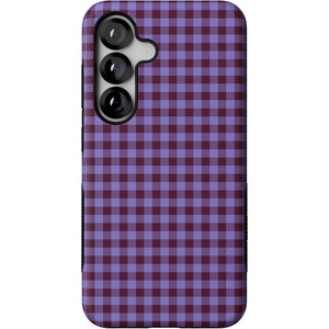 image:imageCasely Galaxy S25 Plus Case  Sweet Jam  Purple Gingham  Bold Protective Design  Compatible with MagSafeSweet Jam  Purple Gingham