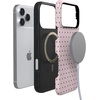 image:imageCasely iPhone 17 Pro Max Case  Pink amp Brown Polka Dot  On the Dot  Bold Protective Design  Compatible with MagSafe