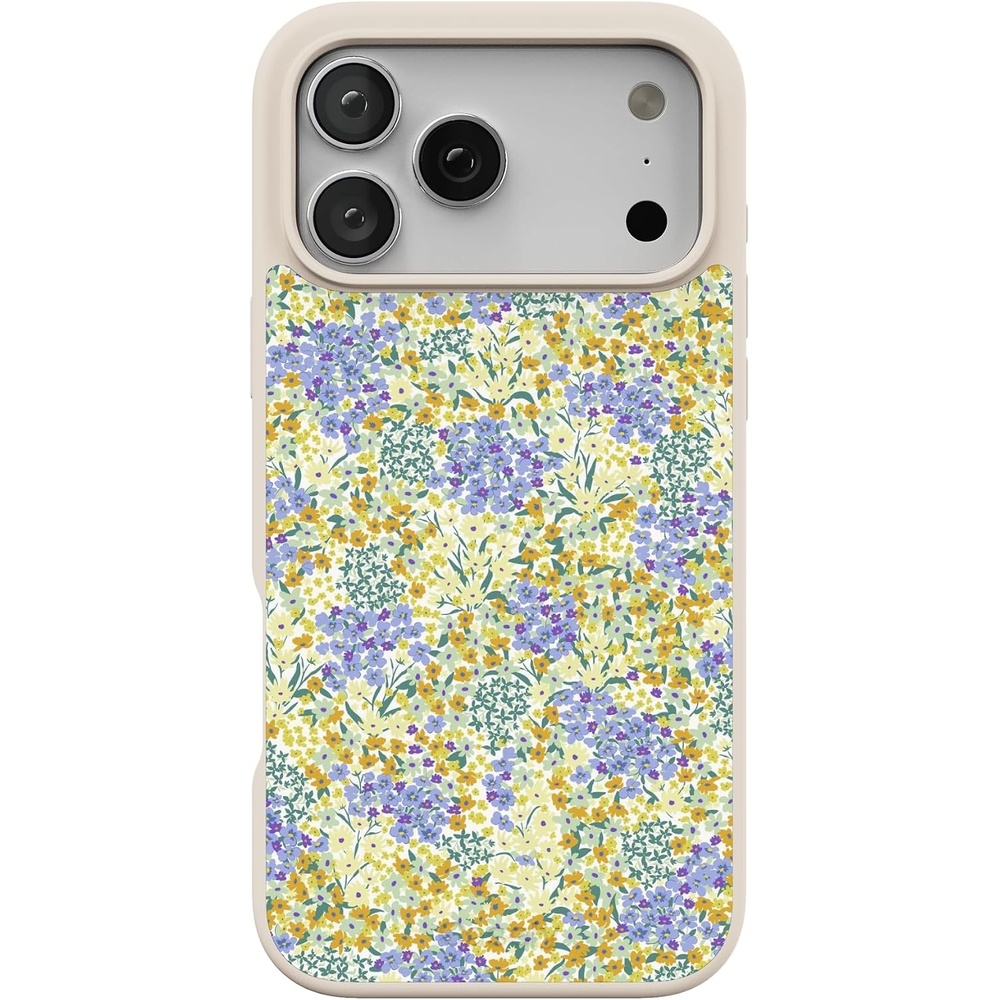 image:imageCasely iPhone 17 Pro Max Case  Citrus Stripes  Poolside Print  Align SoftTouch Flexible Bumper Case  Compatible with MagSafeDream Garden  Cottagecore