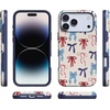 image:imageCasely iPhone 17 Pro Max Case  American Girlie  Red White amp Blue Bows  Bold Protective Design  Compatible with MagSafe